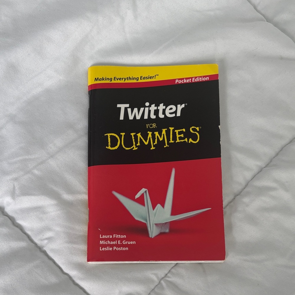 Twitter for Dummies Pocket Edition Notebook